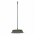Balai intérieur compact en fibres souples vert sauge 26 cm