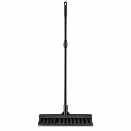 Balai caoutchouc anti-poussière noir 33 cm
