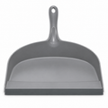 Pelle à poussière avec bord caoutchouc gris 34 cm