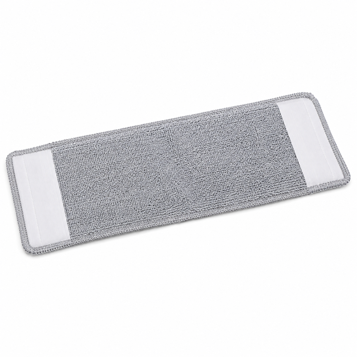 Recharge microfibre grise pour balai plat 40x13 cm