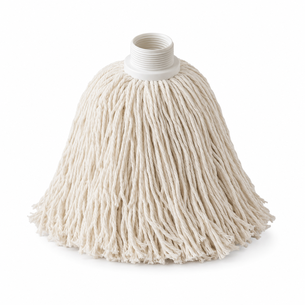 Tête de balai à franges coton écru 180 g