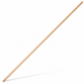 Manche en bois verni pour balai 130 cm