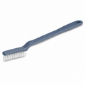 Brosse à joints avec poignée fine bleu ardoise 24 cm