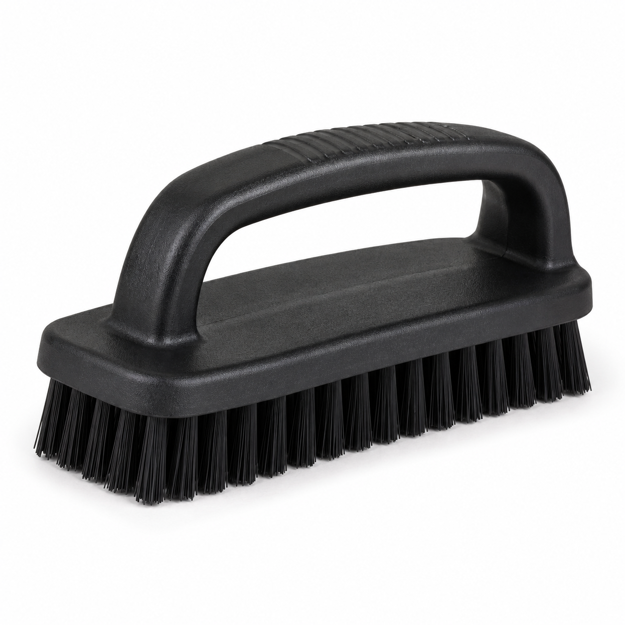 Brosse pour carrelage en fibres rigides noire 25 cm