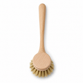 Brosse à vaisselle en hêtre naturel 23 cm