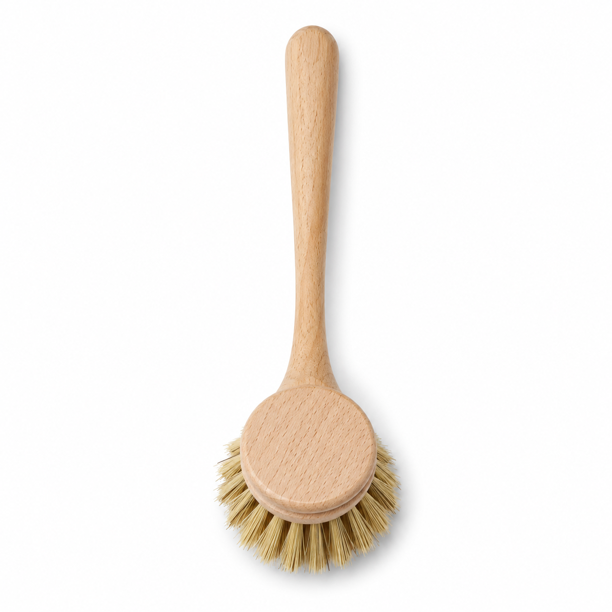 Brosse à vaisselle en hêtre naturel 23 cm