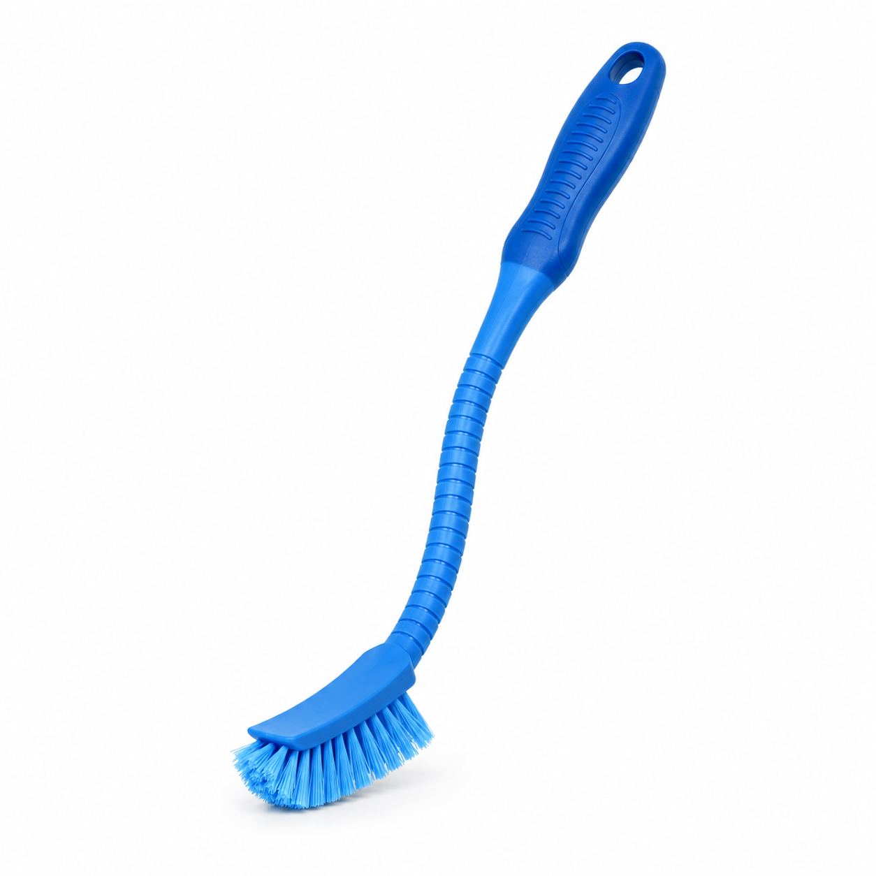 Brosse flexible bleue pour évier 31 cm