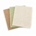 Lot de 3 lavettes absorbantes en cellulose 18x20 cm