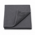 Chiffon microfibre double face anthracite 35x35 cm