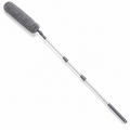 Plumeau long pour plafonds gris 150 à 250 cm